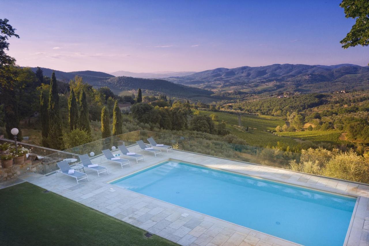 Villa La Petraia Panzano in Chianti Exteriér fotografie